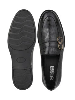 Alberto Torresi Palermo Black Men's Double Monk Strap Shoes -Alberto Torresi Store 03 2 9d81a2bc 70b7 412a bcf1 51f4ba5064e8