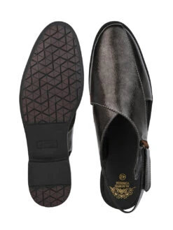 Alberto Torresi Grey Patent Crinkle Peshawari Sandal With Padded Insole 15 Alberto Torresi Grey Patent Crinkle Peshawari Sandal With Padded Insole -Alberto Torresi Store 04 3