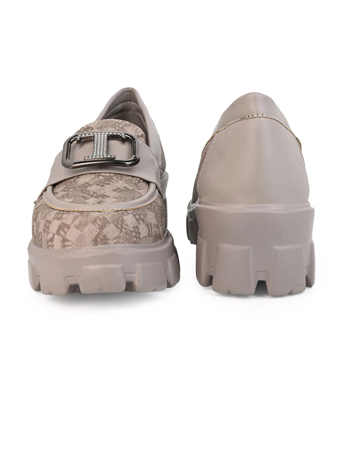 Alberto Torresi Women’s Chunky Sole Loafers With Buckle 4 Alberto Torresi Women’s Chunky Sole Loafers With Buckle - Image 4