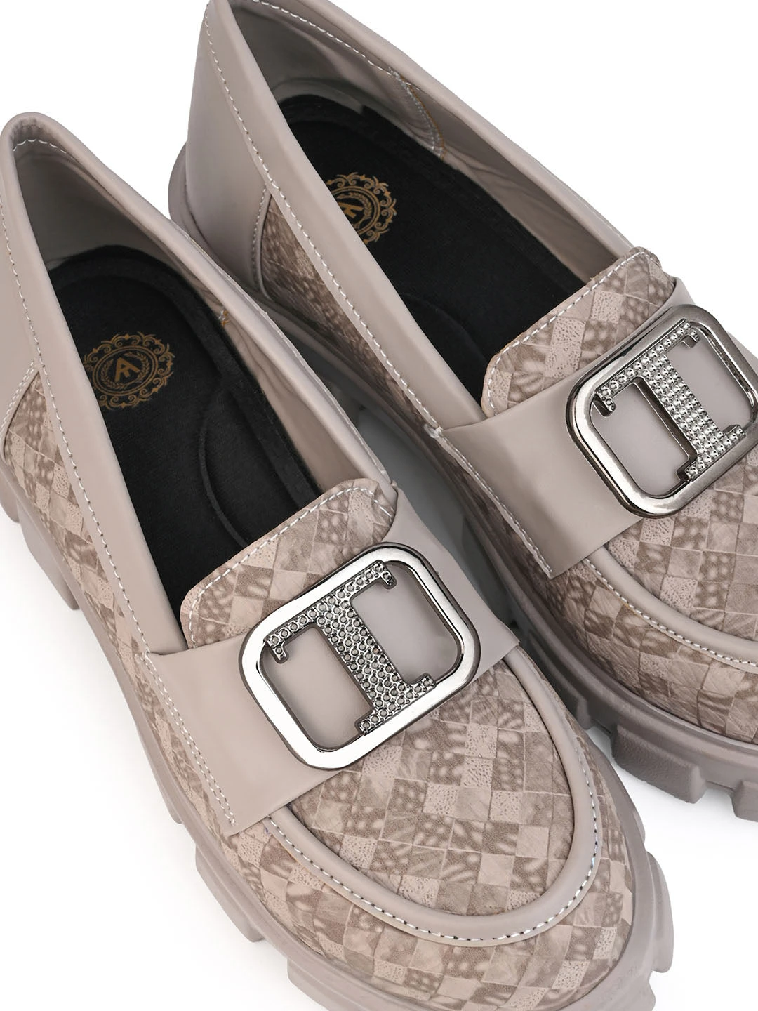 Alberto Torresi Women’s Chunky Sole Loafers With Buckle 6 Alberto Torresi Women’s Chunky Sole Loafers With Buckle - Image 6