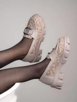 Alberto Torresi Women’s Chunky Sole Loafers With Buckle 13 Alberto Torresi Women’s Chunky Sole Loafers With Buckle -Alberto Torresi Store 1030 BAIGE 8