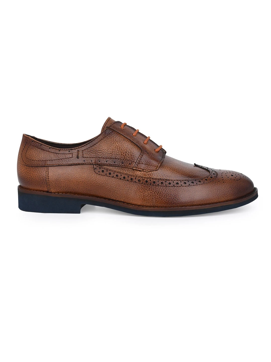 Alberto Torresi Horwik Series Tan Mild Leather Brogue Shoe 7 Alberto Torresi Horwik Series Tan Mild Leather Brogue Shoe - Image 7