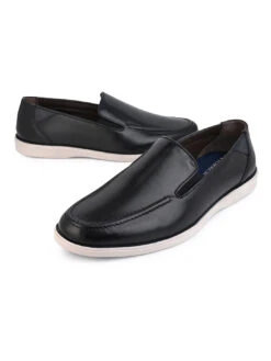 Alberto Torresi Mild Leather Alpha Male Loafer With Sneaker Comfort Padding And Leather Upper 11 Alberto Torresi Mild Leather Alpha Male Loafer With Sneaker Comfort Padding And Leather Upper -Alberto Torresi Store 66727 BLACK 5