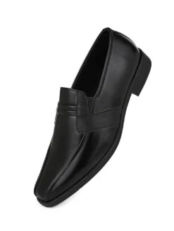 Alberto Torresi Office Edition Black Faux Leather Slip On 800 -Alberto Torresi Store 66800 BLACK 4