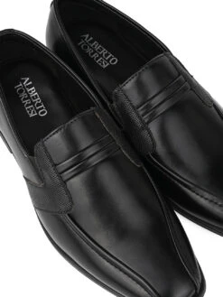 Alberto Torresi Office Edition Black Faux Leather Slip On 800 -Alberto Torresi Store 66800 BLACK 7