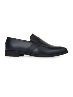 Alberto Torresi Office Edition Blue Brown Faux Leather Slip On 800 -Alberto Torresi Store 66800 BLUE BROWN 3
