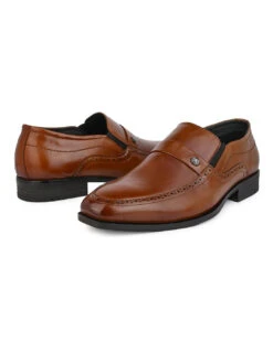 Alberto Torresi Genuine Leather Tan Slipon Formal Shoes -Alberto Torresi Store 66925 TAN 2