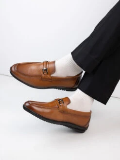 Alberto Torresi Genuine Leather Filter Your Pain Rubber Sole Loafers -Alberto Torresi Store 66940 TAN 7 3a7f2783 8494 4202 b068 f132dd4e8937