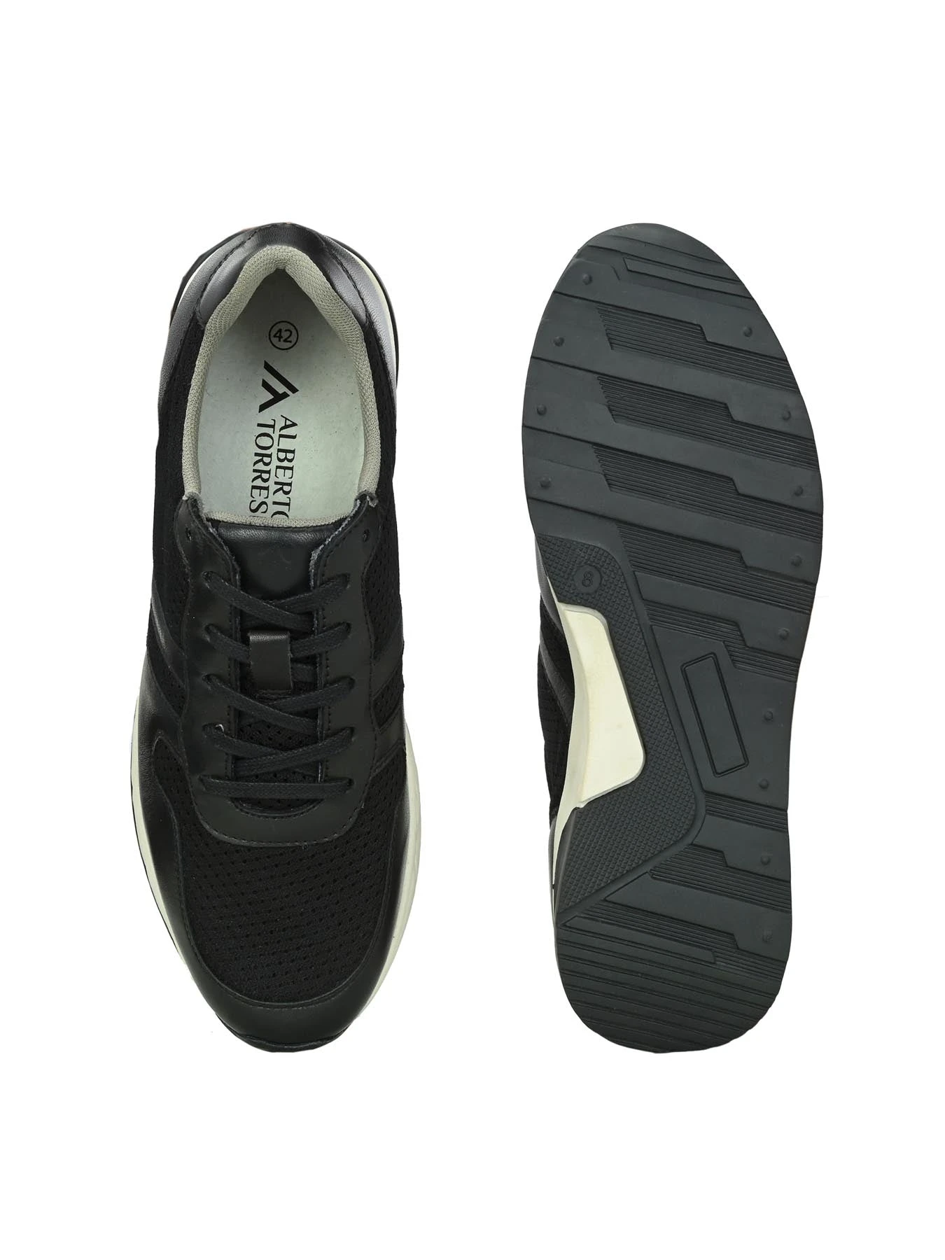 Alberto Torresi Genuine Leather 569 Black Sneakers 7 Alberto Torresi Genuine Leather 569 Black Sneakers - Image 7