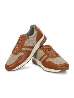 Alberto Torresi Genuine Leather 569 Tan Sneakers -Alberto Torresi Store 73569 TAN 5