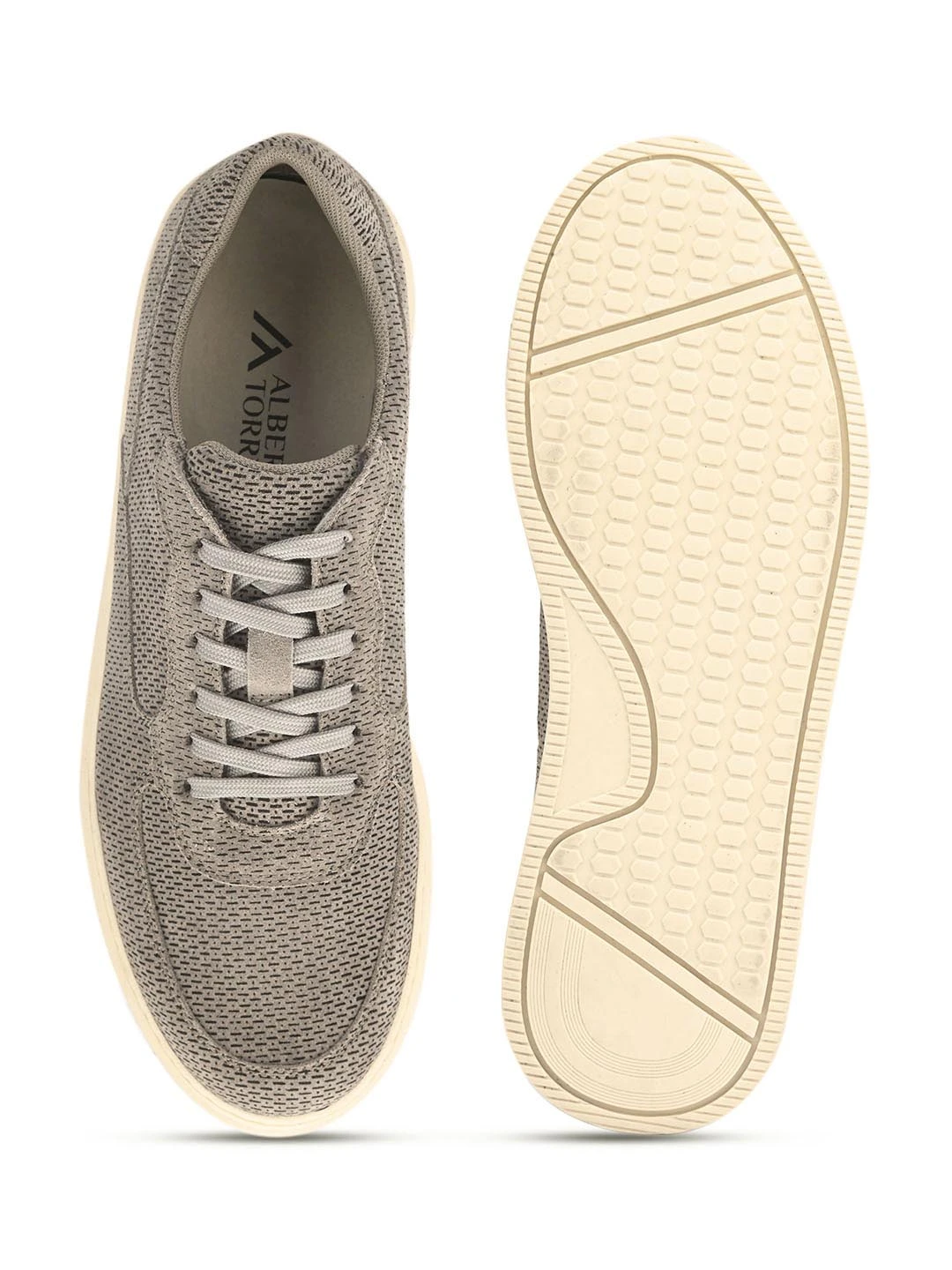 Alberto Torresi Lightweight Mesh Taupe CasualShoesFor Men 6 Alberto Torresi Lightweight Mesh Taupe CasualShoesFor Men - Image 6