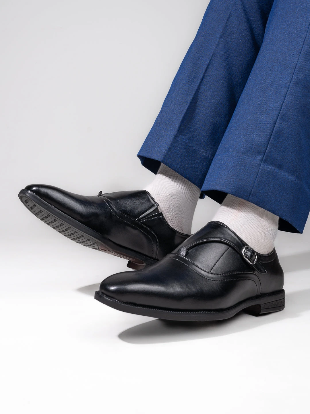 Alberto Torresi Hungary Series 606 Evergreen Black Formal Monk Shoes 1 Alberto Torresi Hungary Series 606 Evergreen Black Formal Monk Shoes