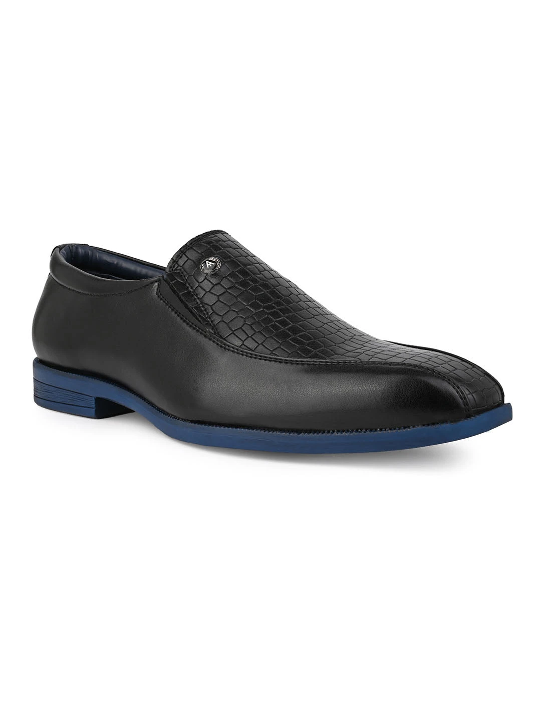 Alberto Torresi Hungary Series 611 Branded Sole Black Formal Shoes 2 Alberto Torresi Hungary Series 611 Branded Sole Black Formal Shoes - Image 2