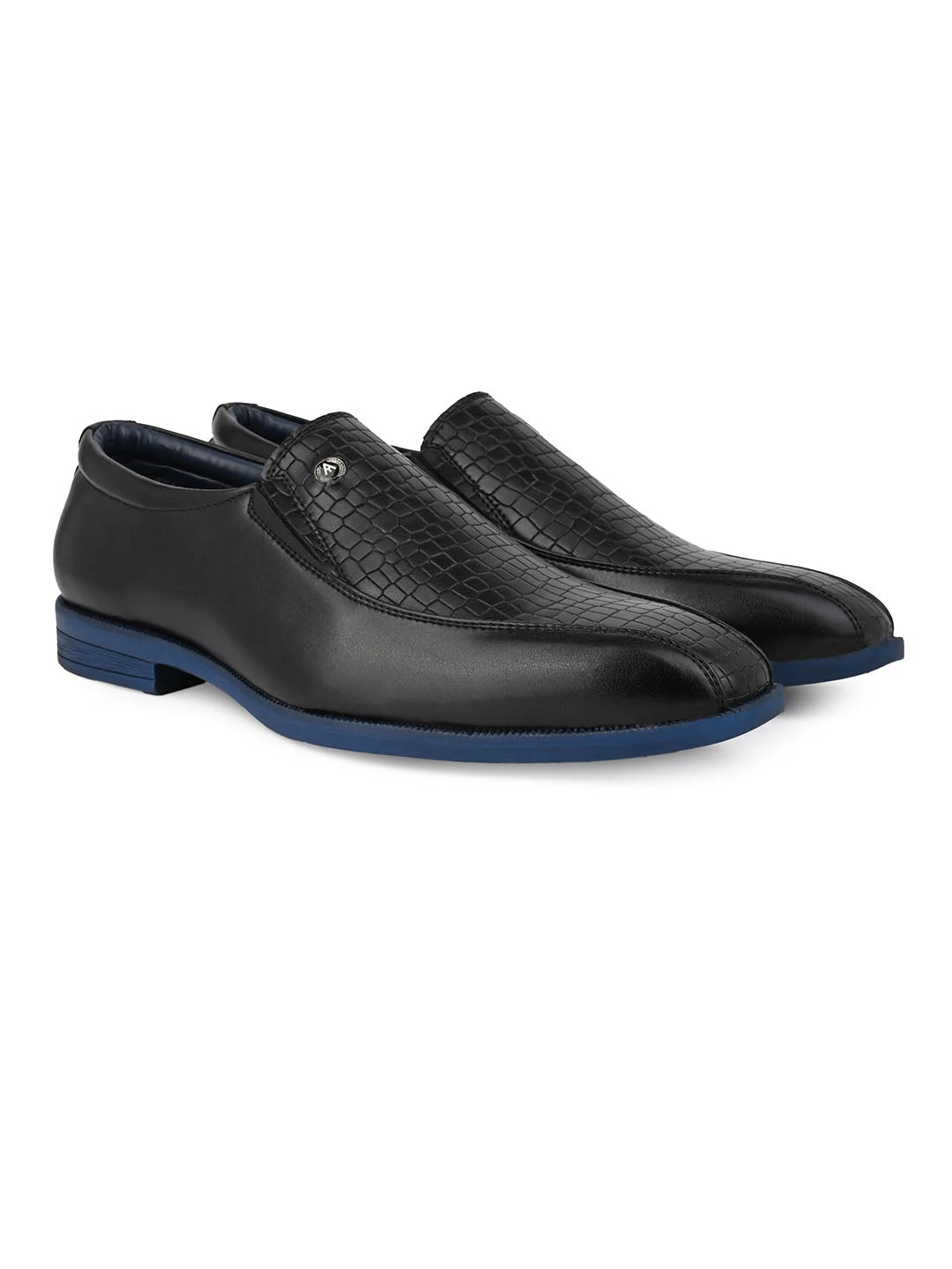 Alberto Torresi Hungary Series 611 Branded Sole Black Formal Shoes 3 Alberto Torresi Hungary Series 611 Branded Sole Black Formal Shoes - Image 3