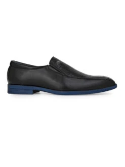 Alberto Torresi Hungary Series 611 Branded Sole Black Formal Shoes 11 Alberto Torresi Hungary Series 611 Branded Sole Black Formal Shoes -Alberto Torresi Store 88611 BLACK BLUE 3