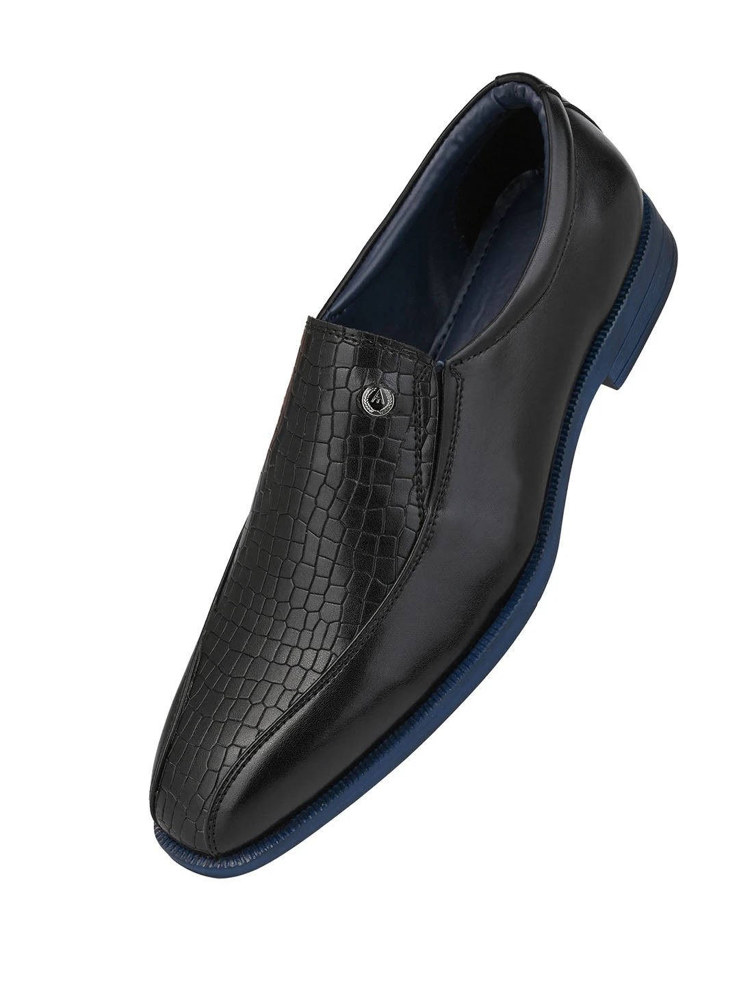 Alberto Torresi Hungary Series 611 Branded Sole Black Formal Shoes 5 Alberto Torresi Hungary Series 611 Branded Sole Black Formal Shoes - Image 5
