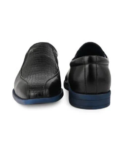 Alberto Torresi Hungary Series 611 Branded Sole Black Formal Shoes 13 Alberto Torresi Hungary Series 611 Branded Sole Black Formal Shoes -Alberto Torresi Store 88611 BLACK BLUE 5