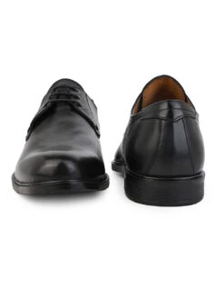 Alberto Torresi Men's Black Leather Formal Derby Shoes 9 Alberto Torresi Men's Black Leather Formal Derby Shoes -Alberto Torresi Store 88652 Black New 4