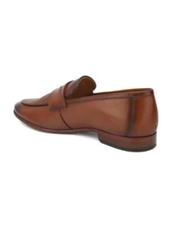 Alberto Torresi Genuine Leather Brown Loafers For Men -Alberto Torresi Store 88682 TABBAC 3