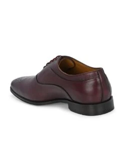 Alberto Torresi Genuine Leather 685 Bordo Office/ Dress Formal Lace Up Shoes -Alberto Torresi Store 88685 BORDO 3