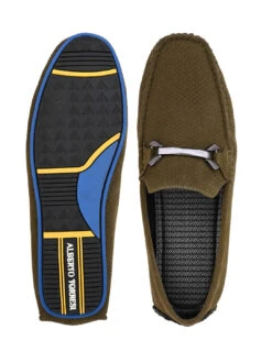 Alberto Torresi Trendy Silicon Multi Coloured Anti Slip SoleVibrantOlive Loafer 14 Alberto Torresi Trendy Silicon Multi Coloured Anti Slip SoleVibrantOlive Loafer -Alberto Torresi Store 88715 OLIVE 6