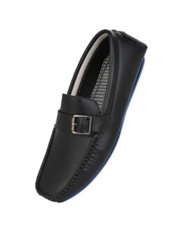 Alberto Torresi Trendy Silicon Muti Coloured Anti Slip Sole Black Monk Loafer 12 Alberto Torresi Trendy Silicon Muti Coloured Anti Slip Sole Black Monk Loafer -Alberto Torresi Store 88716 BLACK N 4
