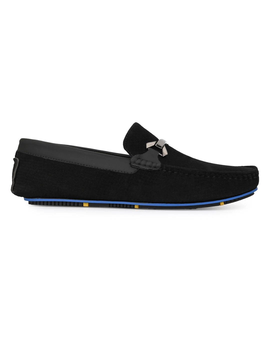 Alberto Torresi Trendy Silicon Multi Coloured Anti Slip Sole Vibrant Black Loafer 3 Alberto Torresi Trendy Silicon Multi Coloured Anti Slip Sole Vibrant Black Loafer - Image 3
