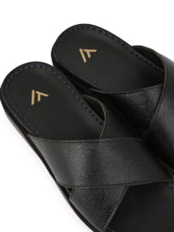 Alberto Torresi Deriko Black Genuine Leather Flats -Alberto Torresi Store DSC 2072