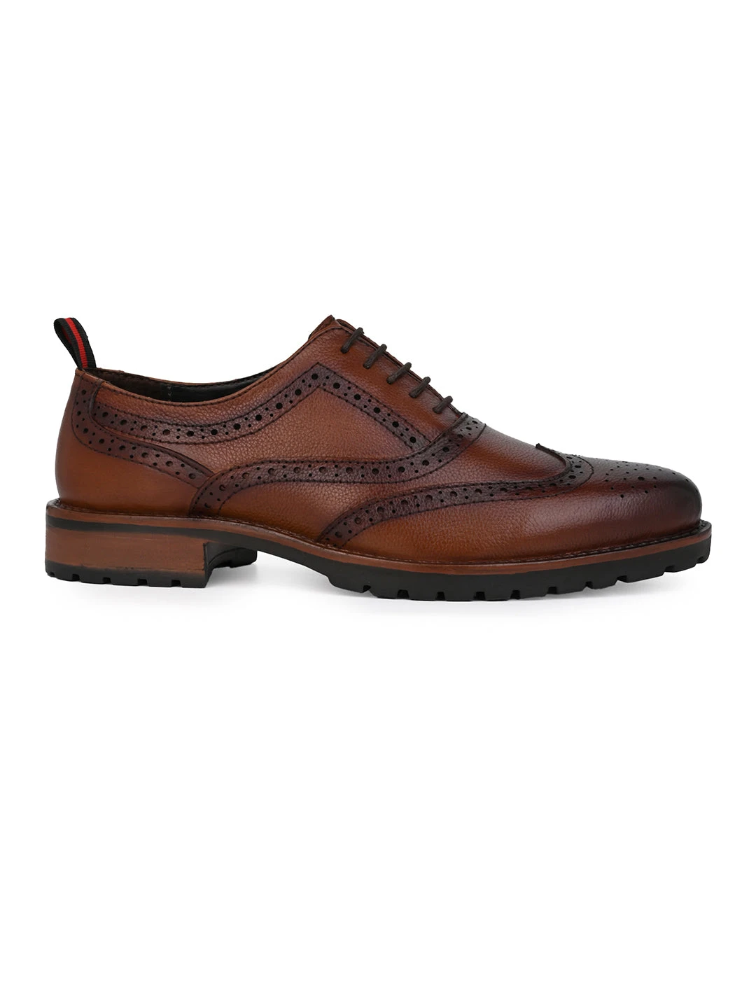 Alberto Torresi Latest TanBrogue Shoes With Padded Insole 3 Alberto Torresi Latest TanBrogue Shoes With Padded Insole - Image 3