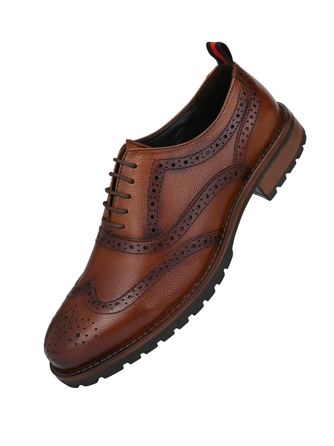 Alberto Torresi Latest TanBrogue Shoes With Padded Insole 4 Alberto Torresi Latest TanBrogue Shoes With Padded Insole - Image 4