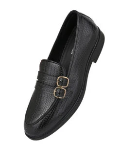 Alberto Torresi Palermo Black Men's Double Monk Strap Shoes -Alberto Torresi Store DSC 6715 2