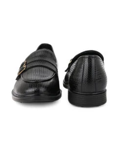 Alberto Torresi Palermo Black Men's Double Monk Strap Shoes -Alberto Torresi Store DSC 6716 2