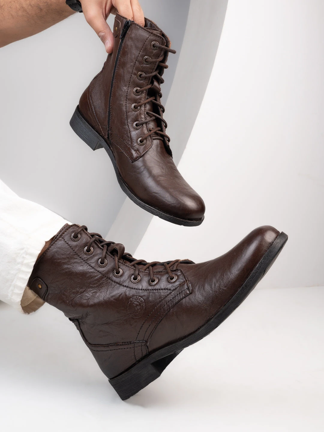 Alberto Torresi Barcus Brown Ankle Boots 1 Alberto Torresi Barcus Brown Ankle Boots
