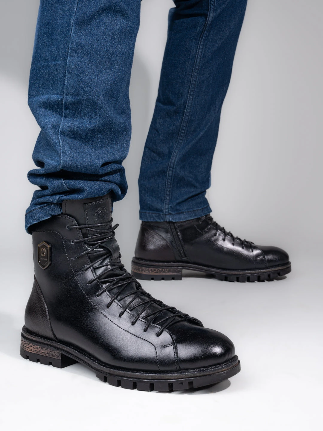 Alberto Torresi HEADON Series Devl 551 Robust TPR Sole Leather Long Boots 1 Alberto Torresi HEADON Series Devl 551 Robust TPR Sole Leather Long Boots