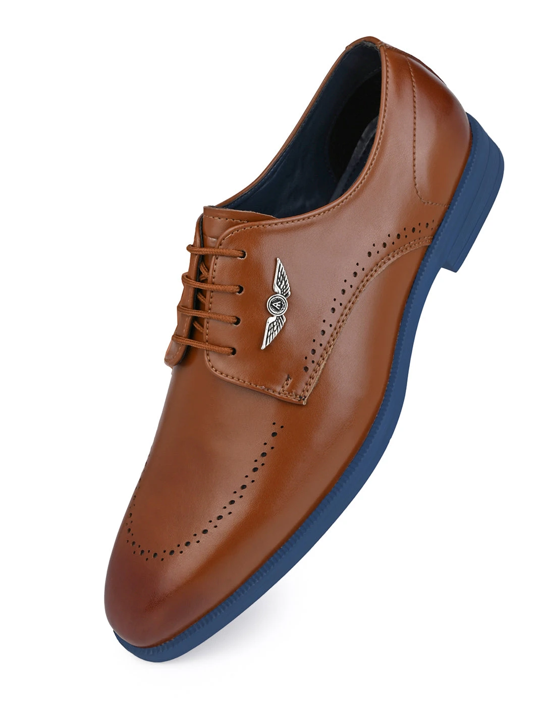 Alberto Torresi Hungary Series 607 Branded Sole Tan Formal Shoes 6 Alberto Torresi Hungary Series 607 Branded Sole Tan Formal Shoes - Image 6