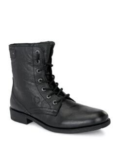 Alberto Torresi Barcus Black Ankle Boots -Alberto Torresi Store DSC 7337